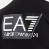 Bluza Emporio Armani EA7 męska ze stójką rozpinana czarna
